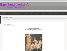 Tablet Screenshot of barmherzigkeit.info